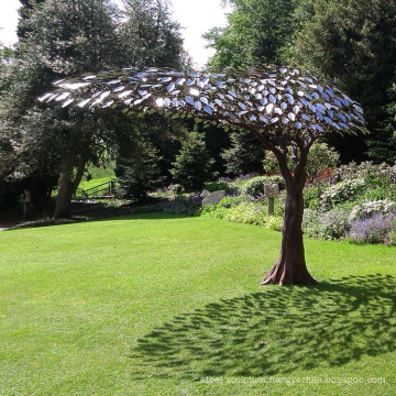 High quality stainless steel tree sculpture for sale